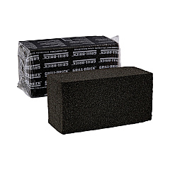 Boardwalk Grill Brick, 8 x 4, Black, 12/Carton (BWKGB12PC)