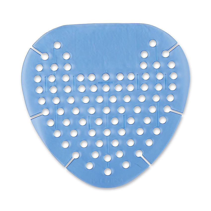 Boardwalk Gem Urinal Screens, Cotton Blossom Scent, Blue, 12/Box (BWKGEMCBL)