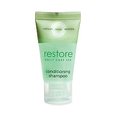 Dial Amenities Restore Conditioning Shampoo, Aloe, Clean Scent, 1 oz Bottle, 288/Carton (06026)