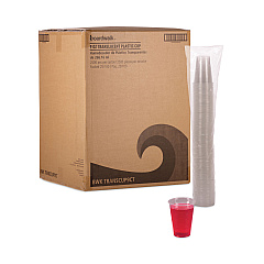 Boardwalk Translucent Plastic Cold Cups, 9 oz, Polypropylene, 100 Cups/Sleeve, 25 Sleeves/Carton (BWKTRANSCUP9CT)