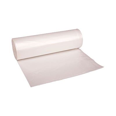 Boardwalk High-Density Can Liners, 60 gal, 14 microns, 38" x 58", Natural, 200/Carton (BWK386016)
