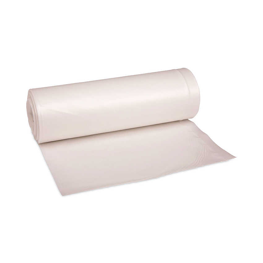 Boardwalk High-Density Can Liners, 45 gal, 19 microns, 40" x 46", Natural, 150/Carton (BWK404622)