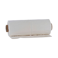 Boardwalk Industrial Drum Liners Rolls, 60 gal, 2.7 mil, 38 x 63, Clear, 1 Roll of 50 Bags (BWKD38634CL)