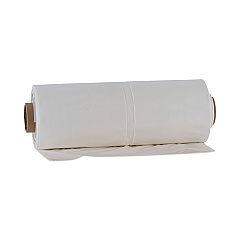 Boardwalk Industrial Drum Liners Rolls, 60 gal, 2.7 mil, 38 x 63, Clear, 1 Roll of 50 Bags (BWKD38634CL)