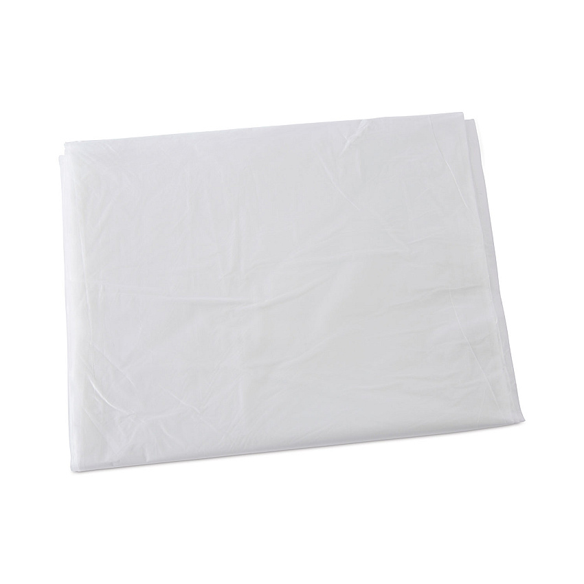 Boardwalk High Density Industrial Can Liners Flat Pack, 60 gal, 16 microns, 38 x 60, Natural, 100/Carton (BWKH3860S)