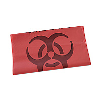 Boardwalk Linear Low Density Health Care Trash Can Liners, 33 gal, 1.3 mil, 33 x 39, Red, 150/Carton (BWKIW3339R)