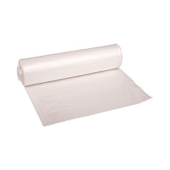 Boardwalk High Density Industrial Can Liners Coreless Rolls, 30 gal, 16 microns, 30 x 37, Natural, 20 Rolls 25 Bags (BWKRH3037S)