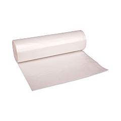 Boardwalk High Density Industrial Can Liners Coreless Rolls, 45 gal, 16 microns, 40 x 48, Natural, 10 Rolls of 25 Bags (BWKRH4048S)