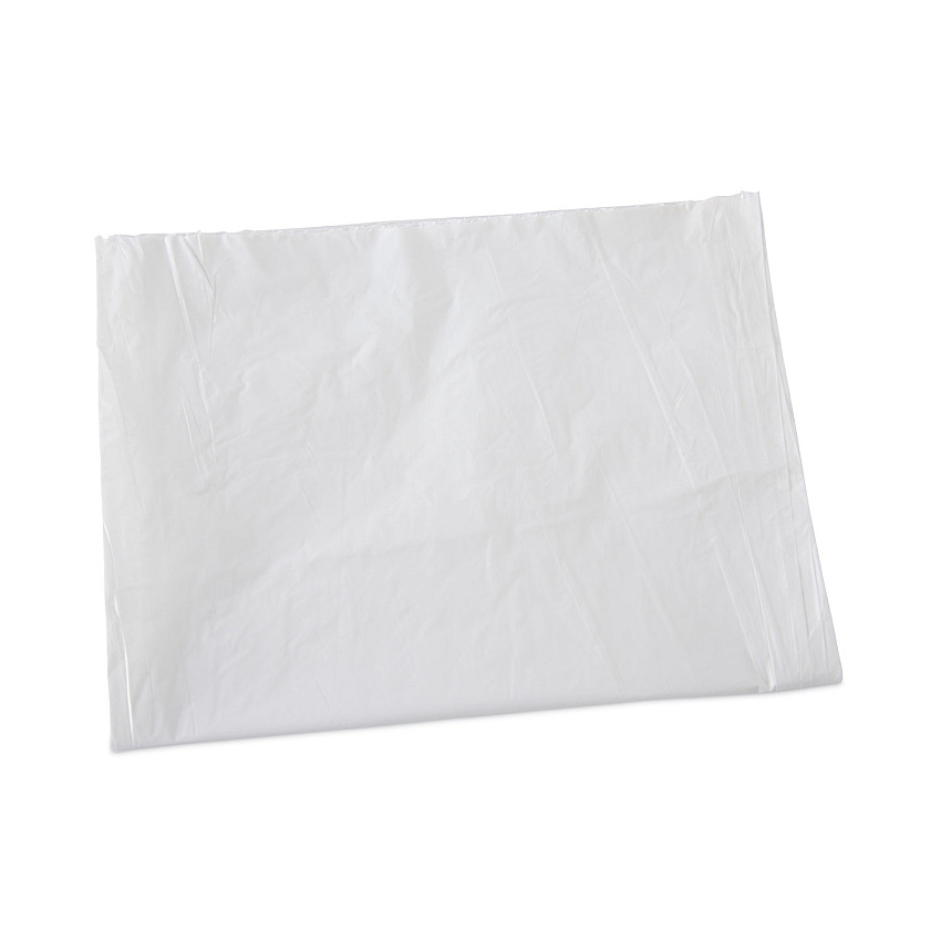 Boardwalk Linear Low Density Industrial Can Liners, 60 gal, 0.7 mil, 38 x 58, White, 100/Carton (BWKVW3858X)