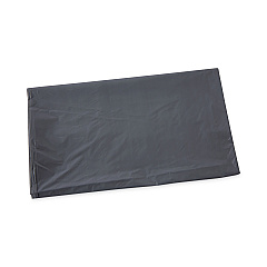 Boardwalk Linear Low Density Industrial Can Liners, 45 gal, 1.1 mil, 40 x 46, Gray, 100/Carton (BWK4046GREY)