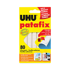 UHU Tac Adhesive Putty, Removable and Reusable, 2.1 oz, 80/Pack (9U33820)