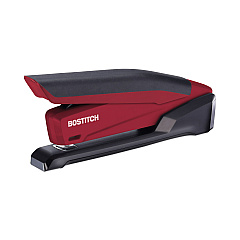 Bostitch InPower Spring-Powered Desktop Stapler, 20-Sheet Capacity, Red (1124)