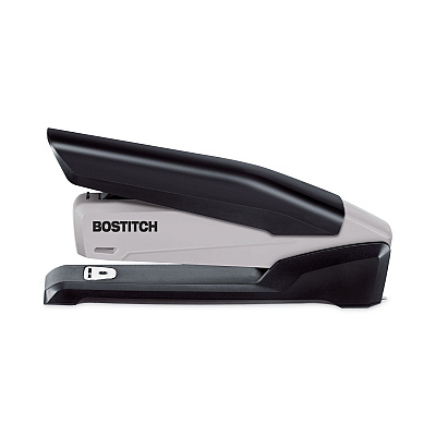 Bostitch EcoStapler Spring-Powered Desktop Stapler, 20-Sheet Capacity, Black/Gray (1710)