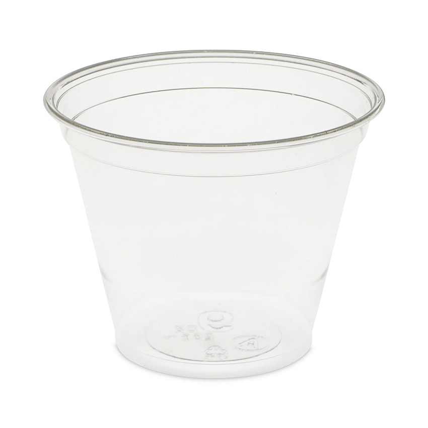 Pactiv Evergreen EarthChoice Recycled Clear Plastic Cold Cups, 9 oz, Clear, 975/Carton (YP9C)
