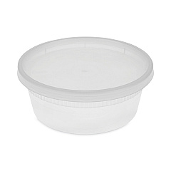 Pactiv Evergreen Newspring DELItainer Microwavable Container, 8 oz, 1.13 x 2.8 x 1.33, Clear, 240/Carton (YL2508)
