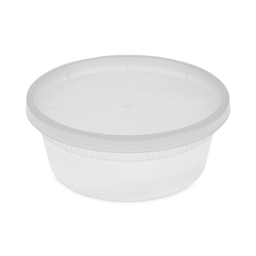 Pactiv Evergreen Newspring DELItainer Microwavable Container, 8 oz, 1.13 x 2.8 x 1.33, Clear, 240/Carton (YL2508)