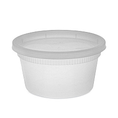 Pactiv Evergreen Newspring DELItainer Microwavable Container, 12 oz, 4.55 x 2.45 x 2.45, Clear, 240/Carton (YL2512)