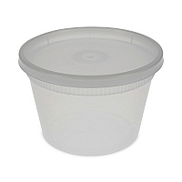 Pactiv Evergreen Newspring DELItainer Microwavable Container, 16 oz, 2 x 2 x 2, Clear, 240/Carton (YSD2516)