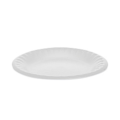 Pactiv Evergreen Placesetter Satin Non-Laminated Foam Dinnerware, Plate, 6" dia, White, 1,000/Carton (YTH100060000)