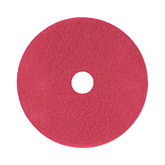 Boardwalk Buffing Floor Pads, 21" Diameter, Red, 5/Carton (BWK4021RED)