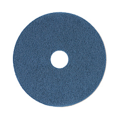 Boardwalk Scrubbing Floor Pads, 20" Diameter, Blue, 5/Carton (BWK4020BLU)