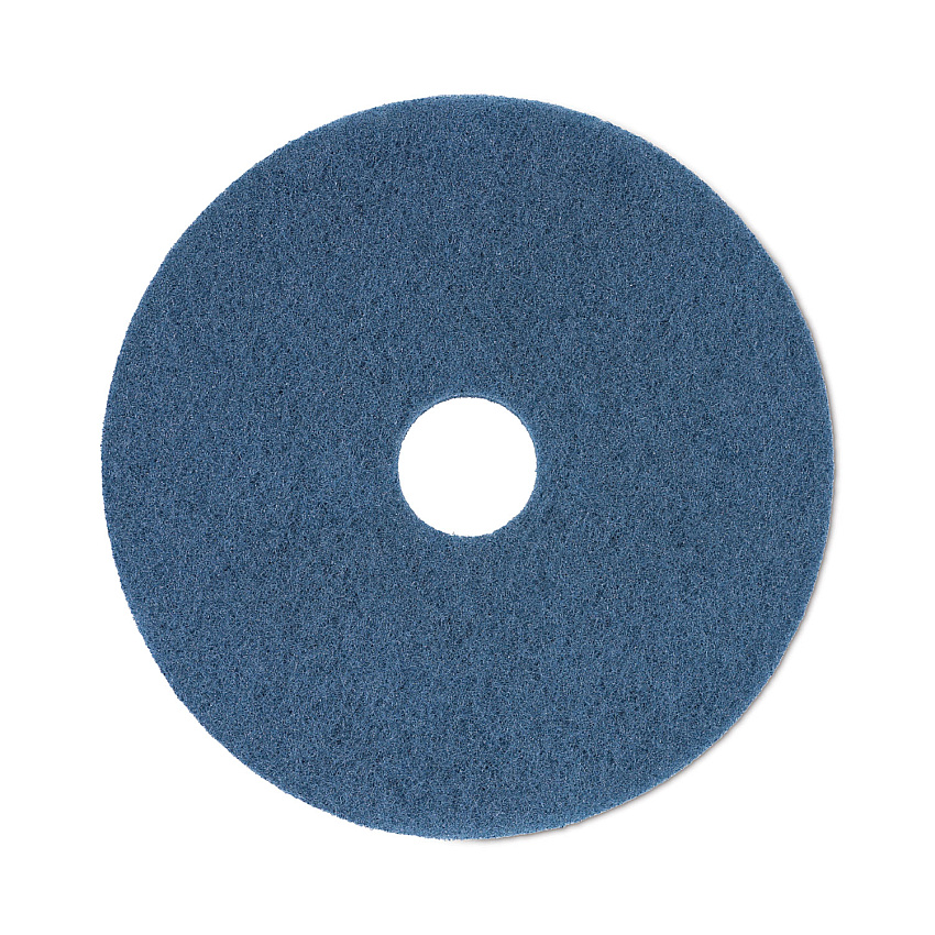 Boardwalk Scrubbing Floor Pads, 20" Diameter, Blue, 5/Carton (BWK4020BLU)