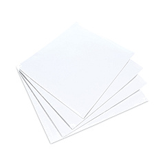 Crown Walk-N-Clean Mat 60-Sheet Refill Pad, 30 x 24, 4/Carton, White (WCRPLPDW)