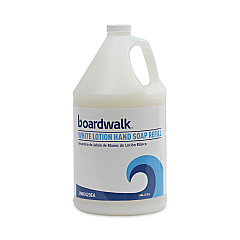 Boardwalk Mild Cleansing Lotion Soap, Cherry Scent, Liquid, 1 gal Bottle, 4/Carton (BWK420CT)