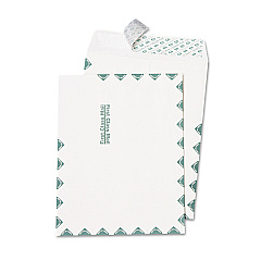 Quality Park Redi-Strip Catalog Envelope, #13 1/2, Cheese Blade Flap, Redi-Strip Closure, 10 x 13, White, 100/Box (44786)