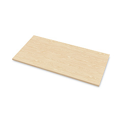 Fellowes Levado Laminate Table Top, 60" x 30" x , Maple (9649801)