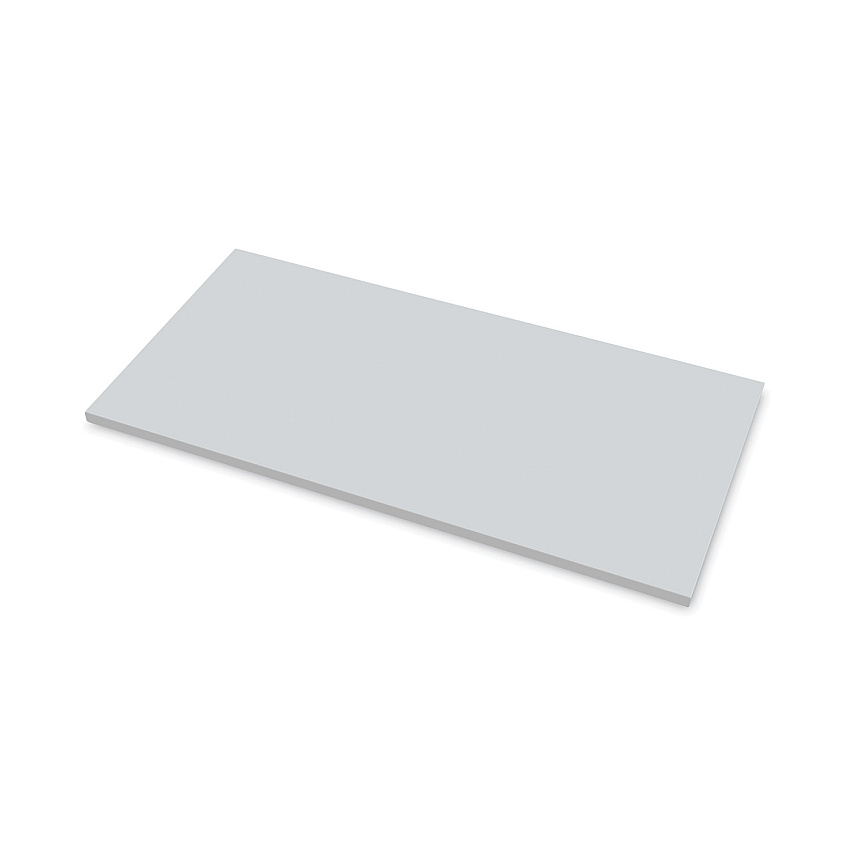 Fellowes Levado Laminate Table Top, 48" x 24" x , Gray (9649401)