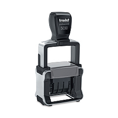 Trodat Professional Date Stamp, Self-Inking, 1.63" x 0.38", Black (T5030)