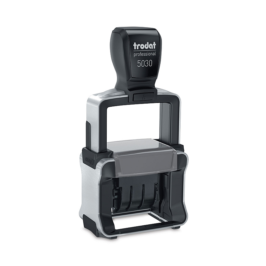 Trodat Professional Date Stamp, Self-Inking, 1.63" x 0.38", Black (T5030)