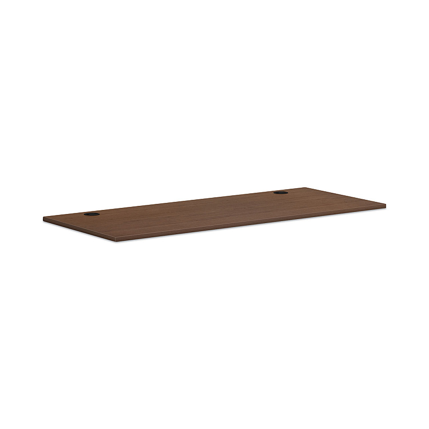 HON Mod Worksurface, 72w x 30d, Sepia Walnut (PLRW7230LE1)