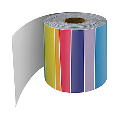 Carson-Dellosa Education Rolled Straight Borders, 2.25" x 65 ft, Rainbow (108475)