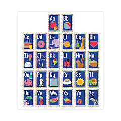 Carson-Dellosa Education Mini Posters, Alphabet, 26 Mini Posters (106059)