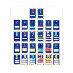 Carson-Dellosa Education Mini Posters, Numbers, 26 Mini Posters (106060)