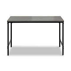 Safco Simple Work Desk, 45.5" x 23.5" x 29.5", Gray (5272BLGR)