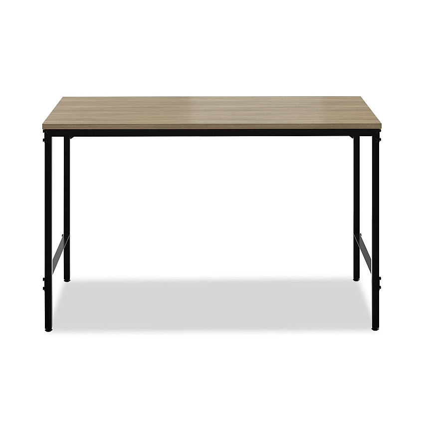 Safco Simple Work Desk, 45.5" x 23.5" x 29.5", Walnut (5272BLWL)