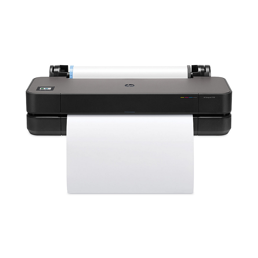 HP DesignJet T250 24" Large-Format Compact Wireless Plotter Printer with Extended Warranty (5HB06H)