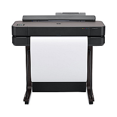 HP DesignJet T650 36" Large-Format Wireless Plotter Printer with Extended Warranty (5HB10H)