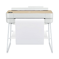 HP DesignJet Studio 24" Large-Format Wireless Plotter Printer with Extended Warranty (5HB12H)