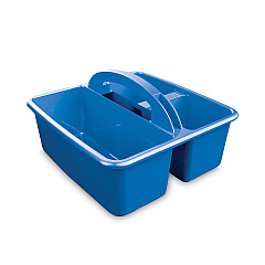 deflecto Antimicrobial Creativty Storage Caddy, Blue (39505BLU)