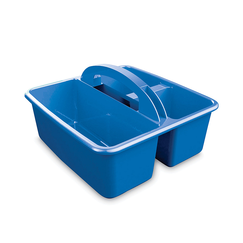 deflecto Antimicrobial Creativty Storage Caddy, Blue (39505BLU)