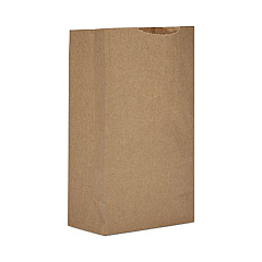 AJM Grocery Bag, 16" x 9" x 20.5", Kraft, 250/Bundle (GX3)