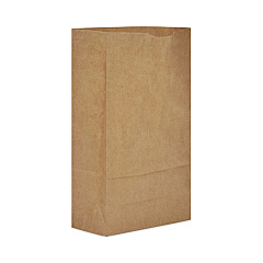 Grocery Bag, 9.25" X 11.5" X 24.75", Brown, 1,000/bundle