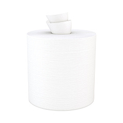 Cascades Tuff-Job Spunlace Towels, Centerpull Roll, 8 x 13, White, 369 Sheets/Roll, 6/Carton (W601)