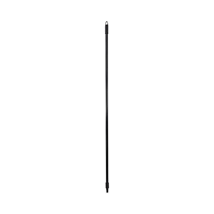 Boardwalk Fiberglass Broom Handle, Nylon Plastic Threaded End, 1" dia x 60", Black (BWK636)