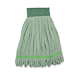 Boardwalk Microfiber Looped-End Wet Mop Head, Medium, Green (BWKMWTMG)