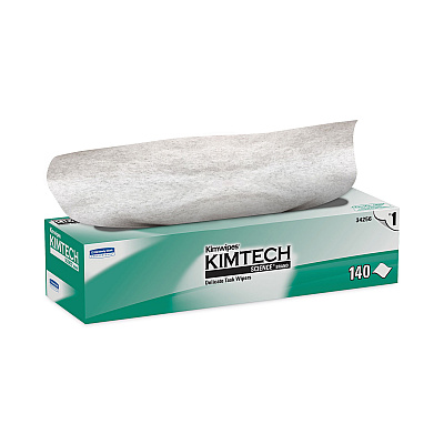 Kimtech Kimwipes Delicate Task Wipers, 1-Ply, 14.7 x 16.6, 144/Box, 15 Boxes/Carton (34256CT)